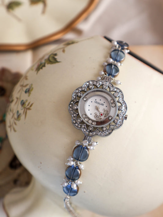 Aqua Silver Wrist Watch