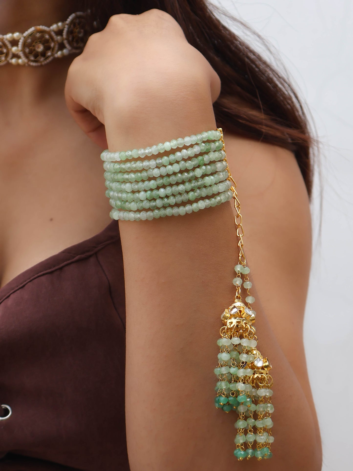 Rida Mint Green Bracelet
