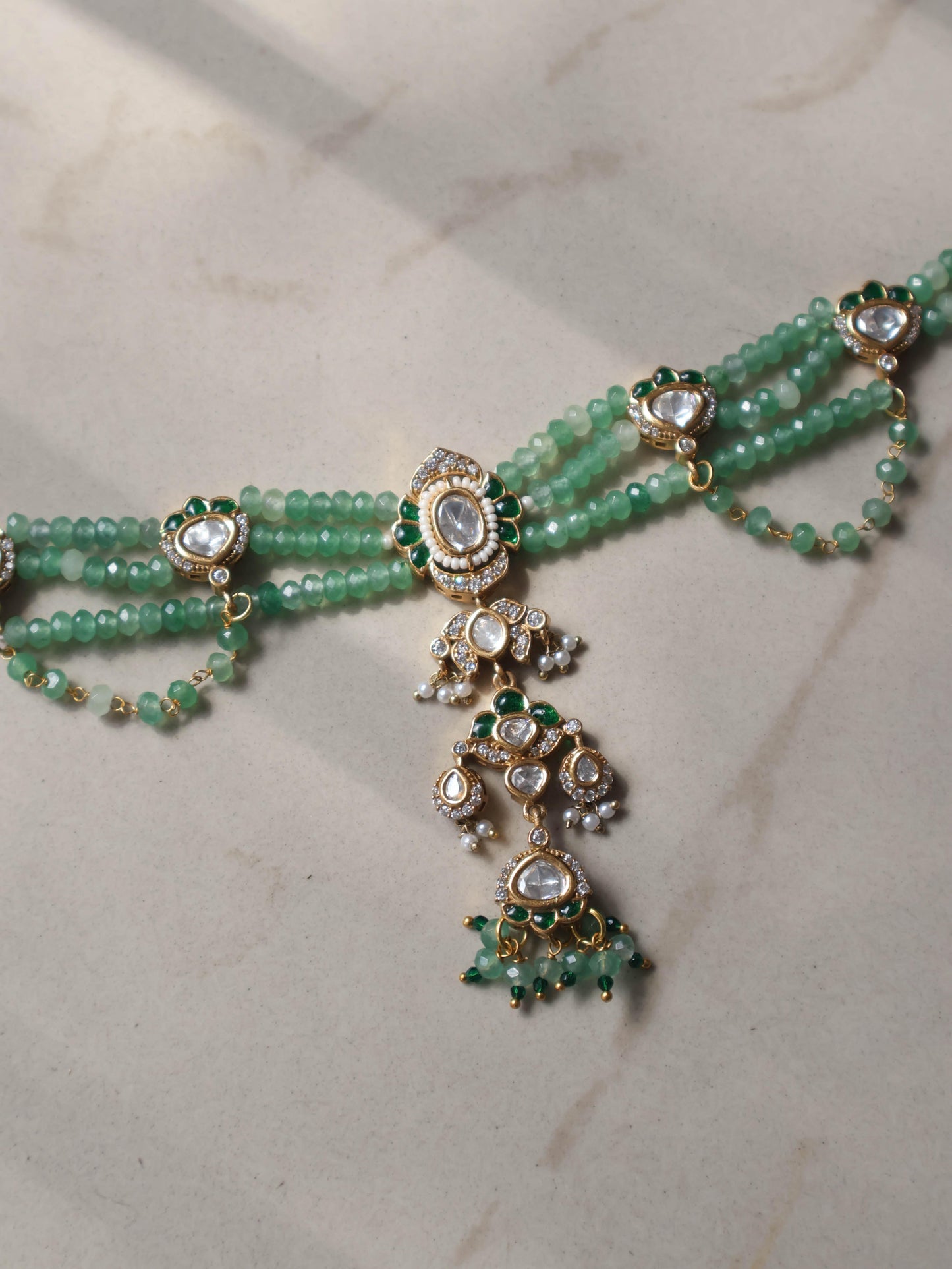 Penny Green Polki Choker Necklace