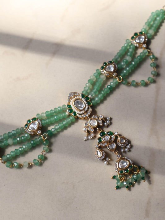 Penny Green Polki Choker Necklace