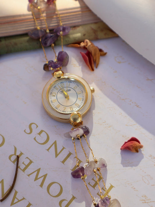 Purple Glow Wrist Watch