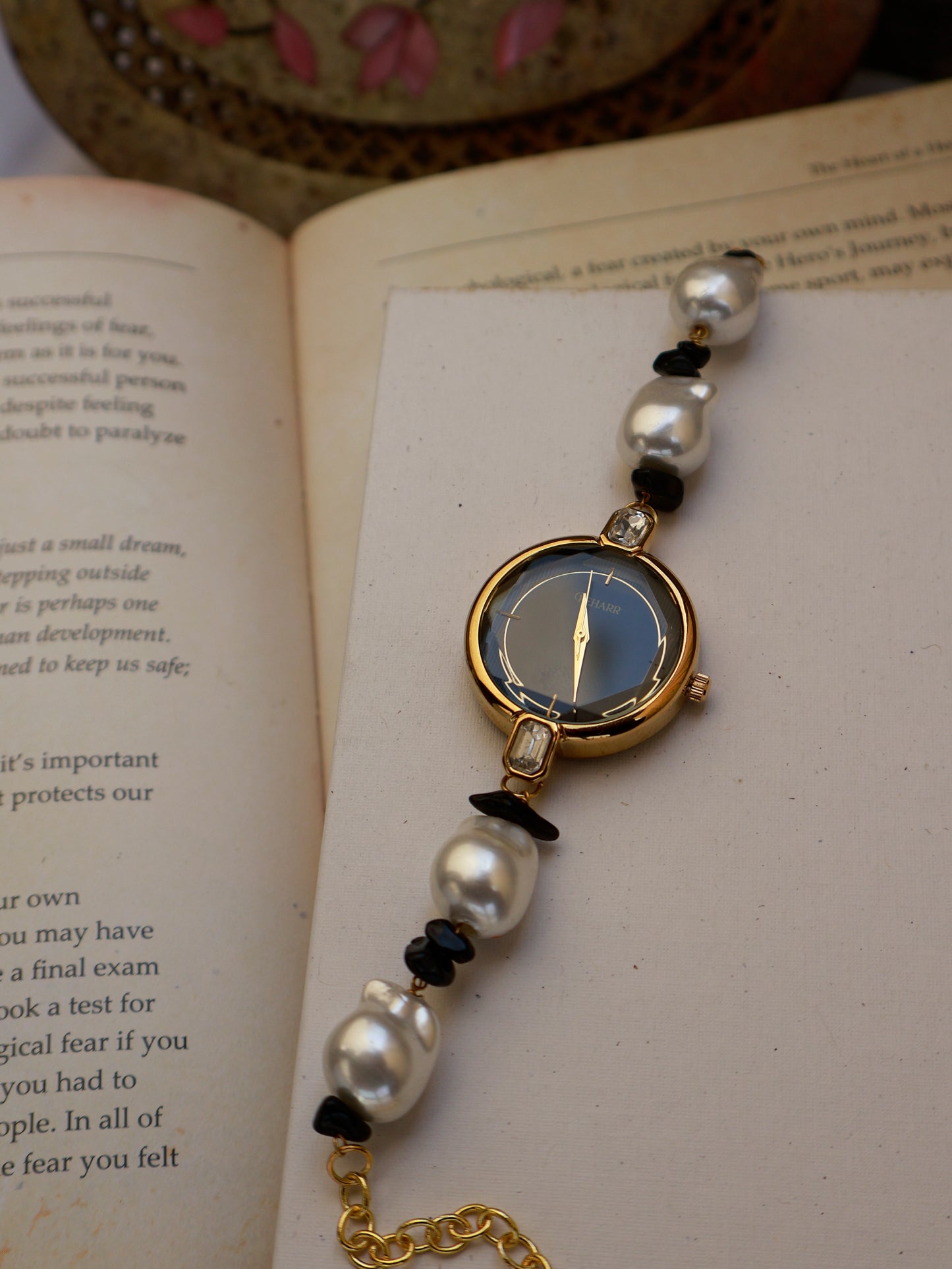 Showstopper Black & White Wrist Watch
