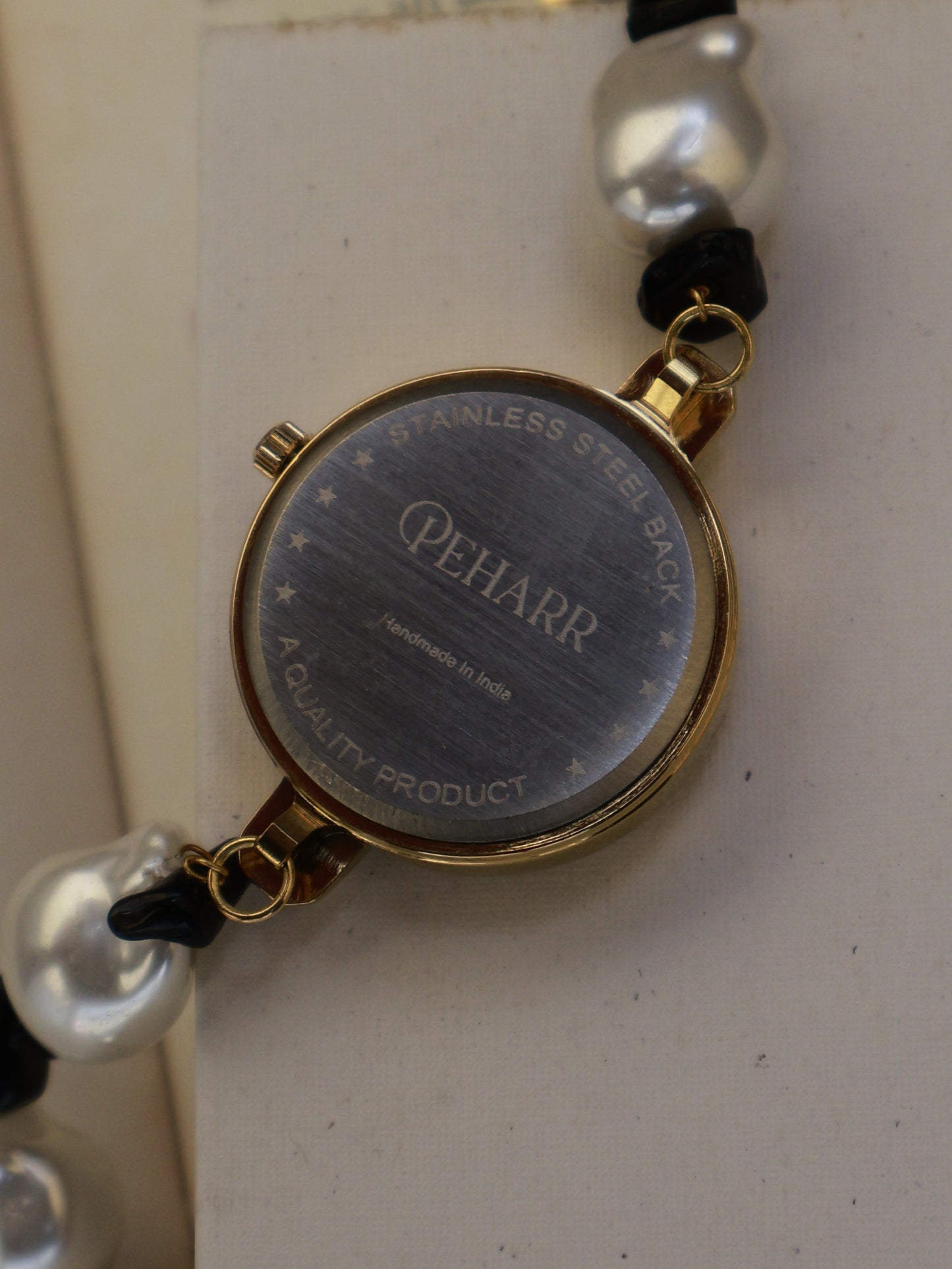 Showstopper Black & White Wrist Watch