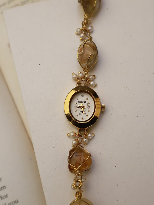 Great Canon Yellow Wrist Watch