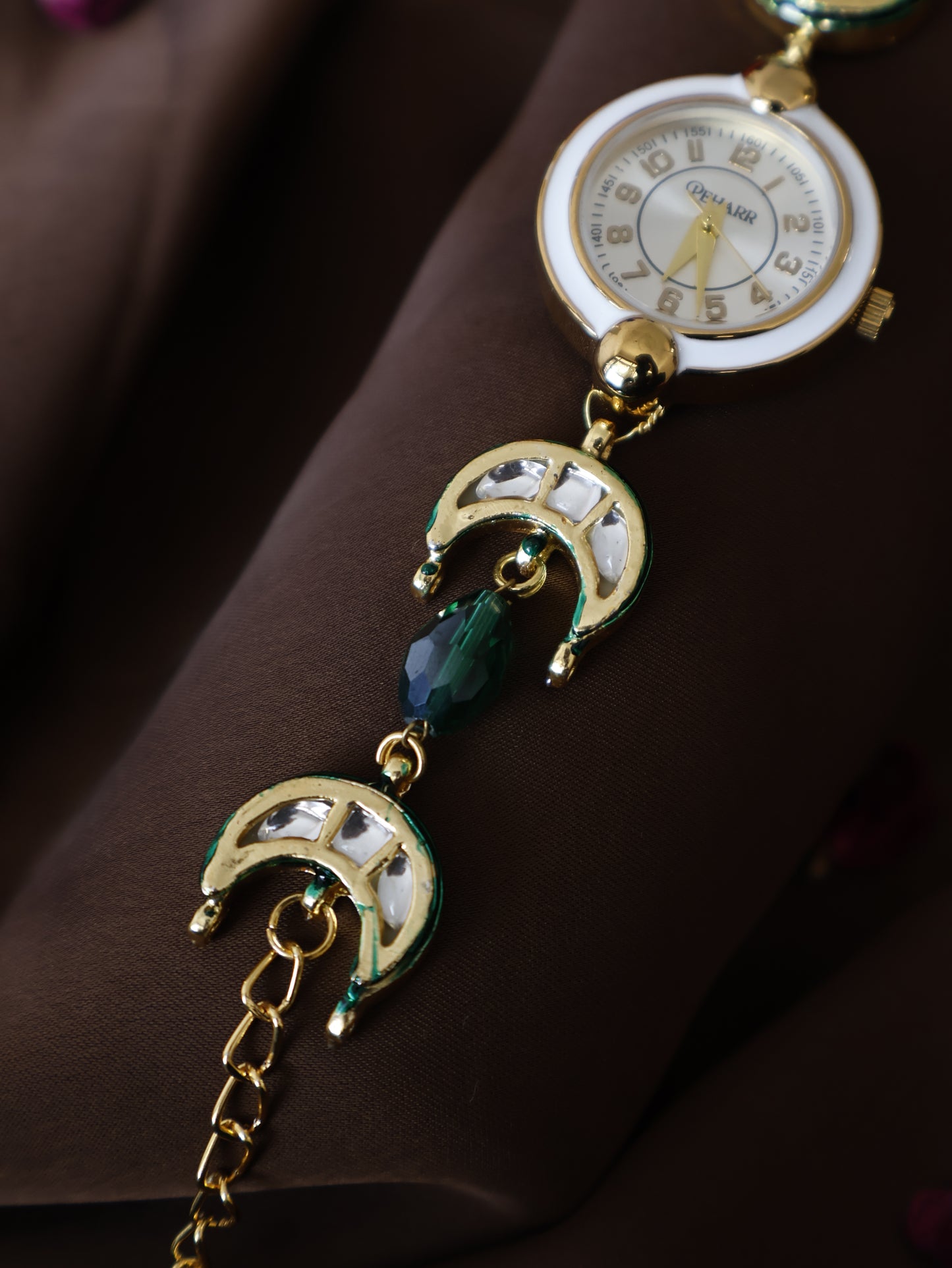 Half Moon Wrist Watch