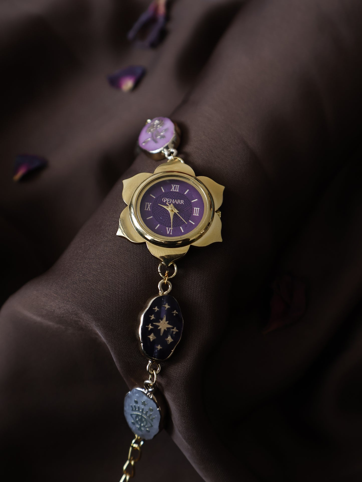 Lilac Shine Wrist Watch