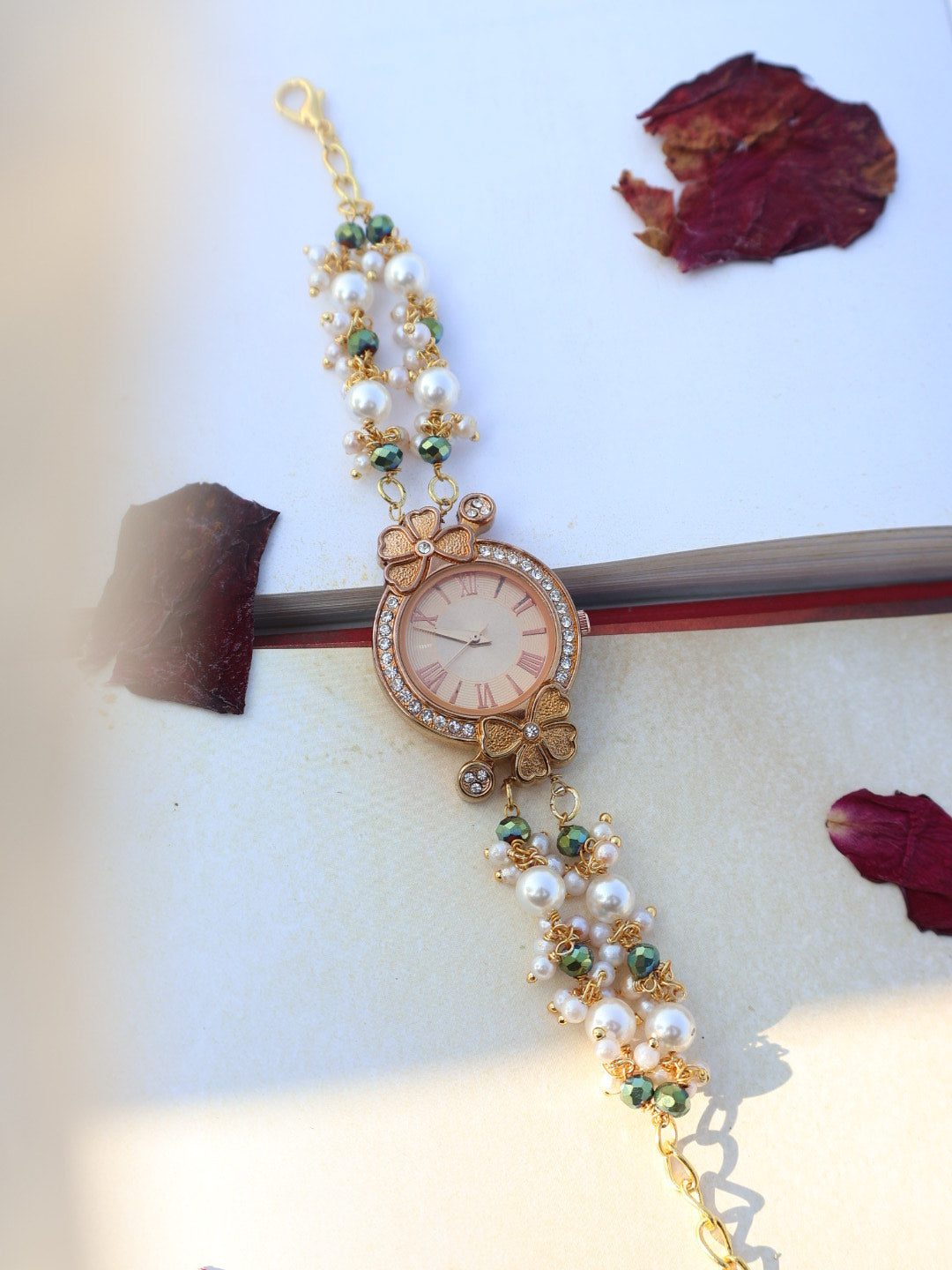 Floral Bloom Wrist Watch