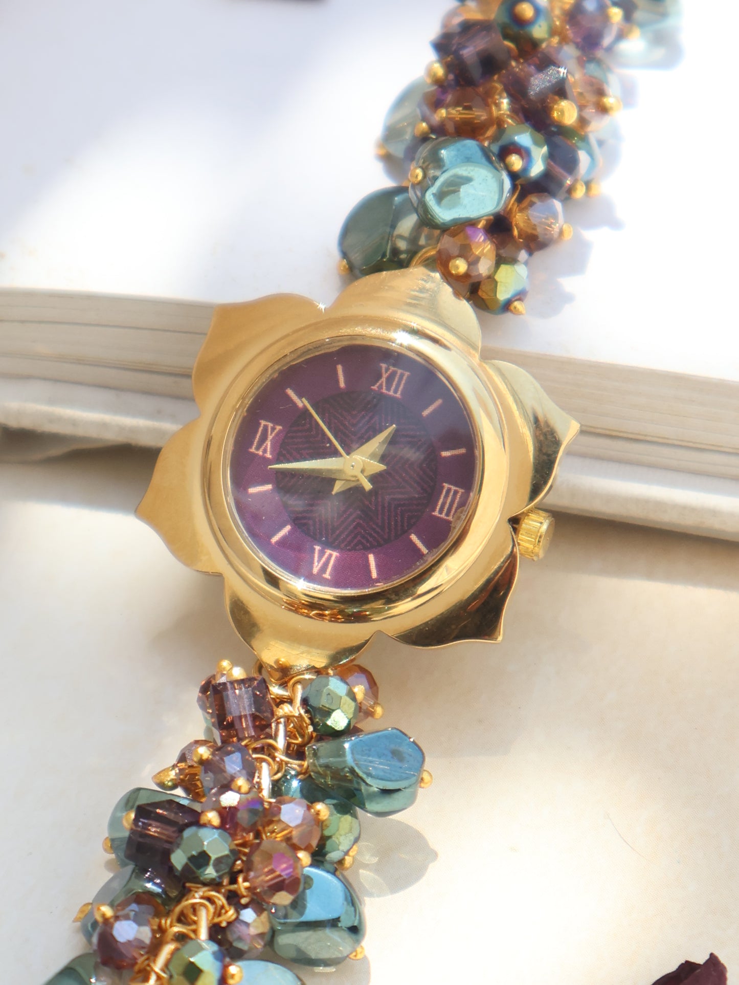 Shades of Green Wrist Watch