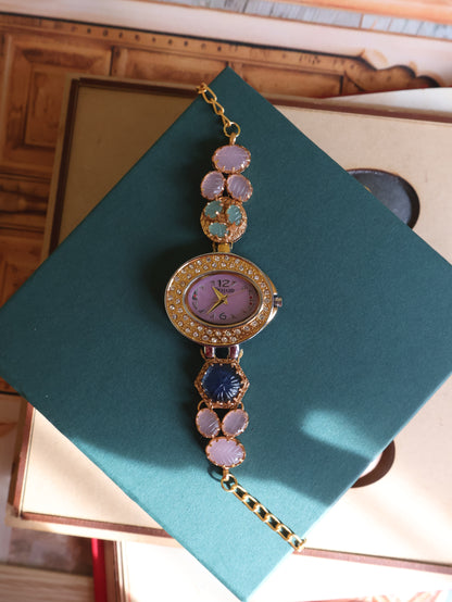Husn Multicolour Wrist Watch
