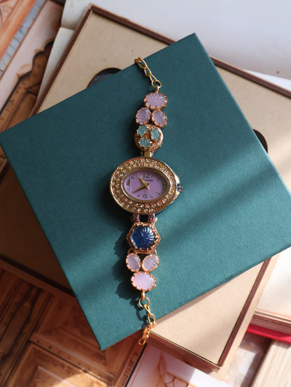 Husn Multicolour Wrist Watch