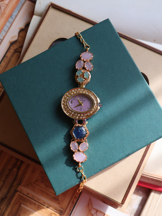 Husn Multicolour Wrist Watch