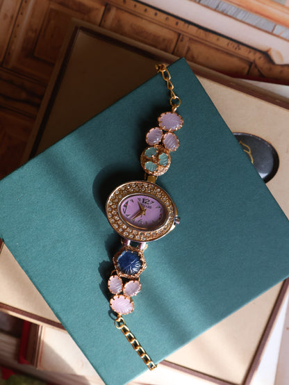 Husn Multicolour Wrist Watch