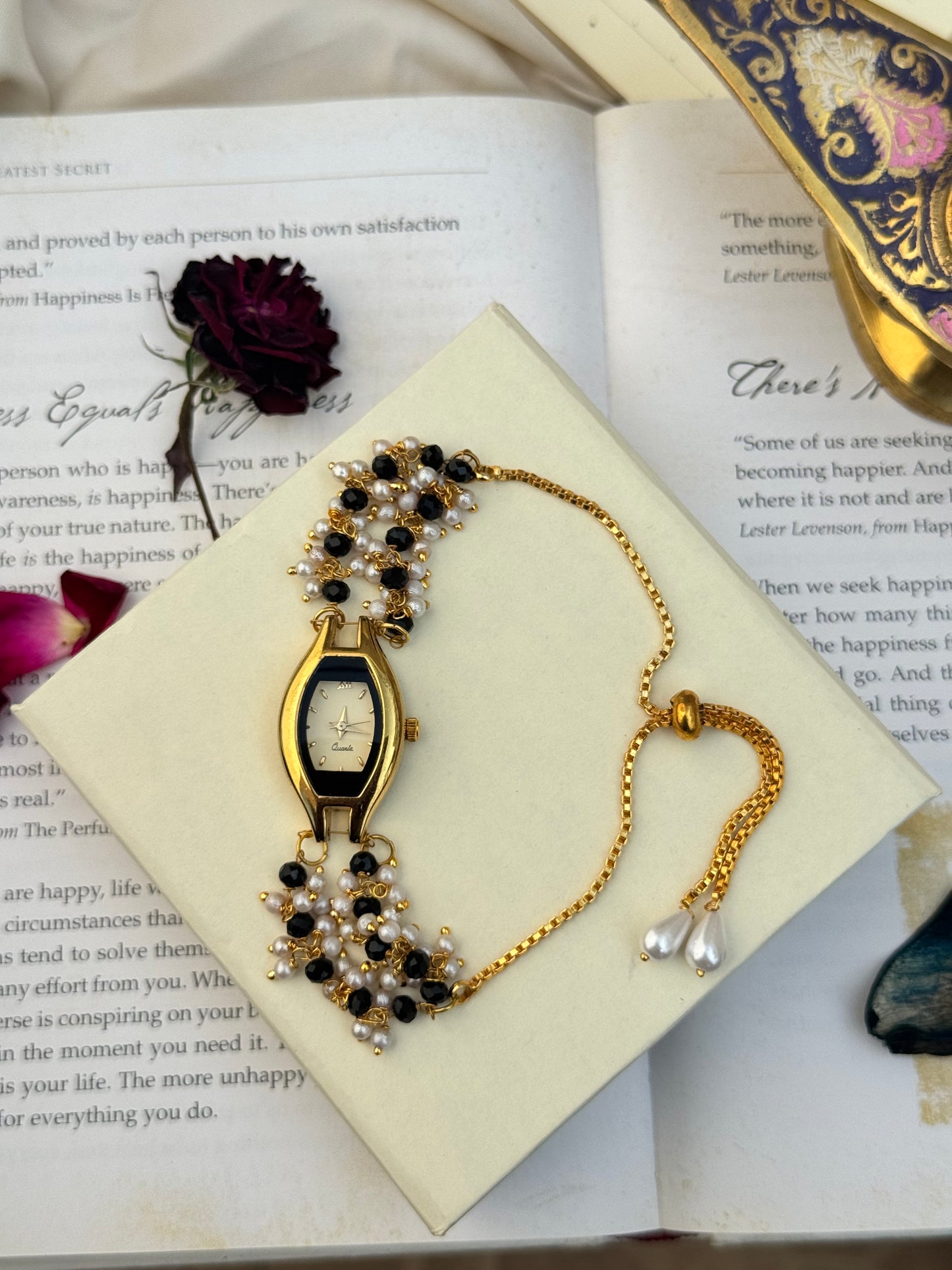 Ink Strap Wrist Watch