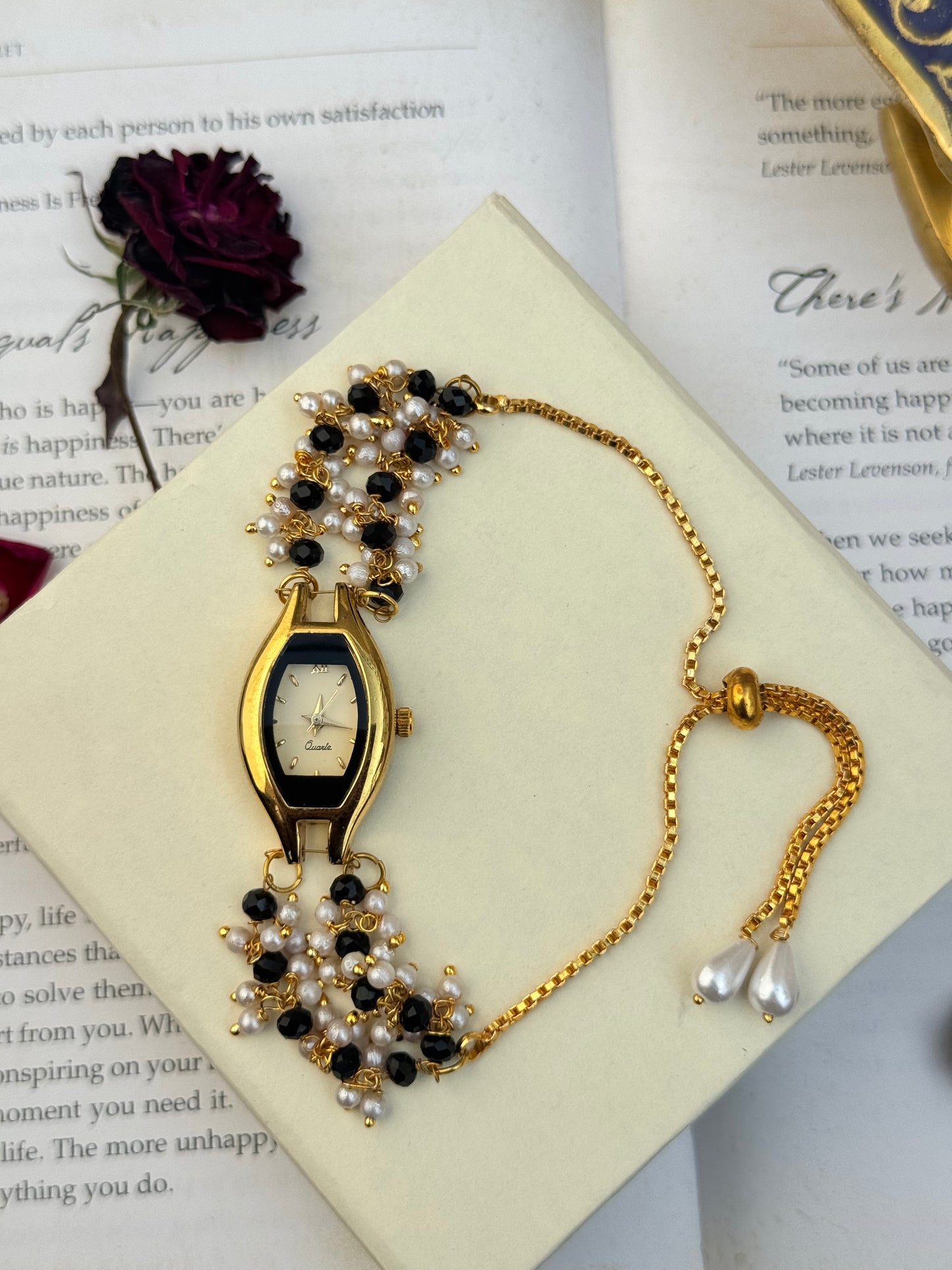 Ink Strap Wrist Watch