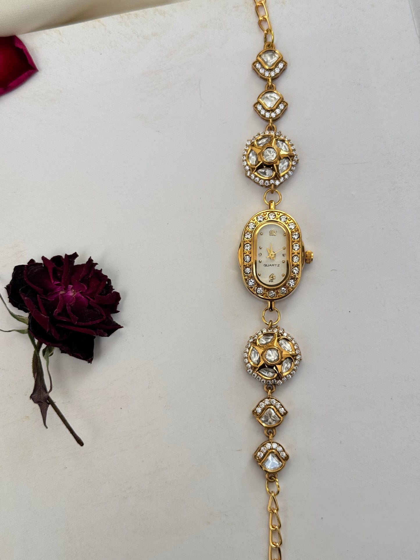 Starry Florals Wrist Watch