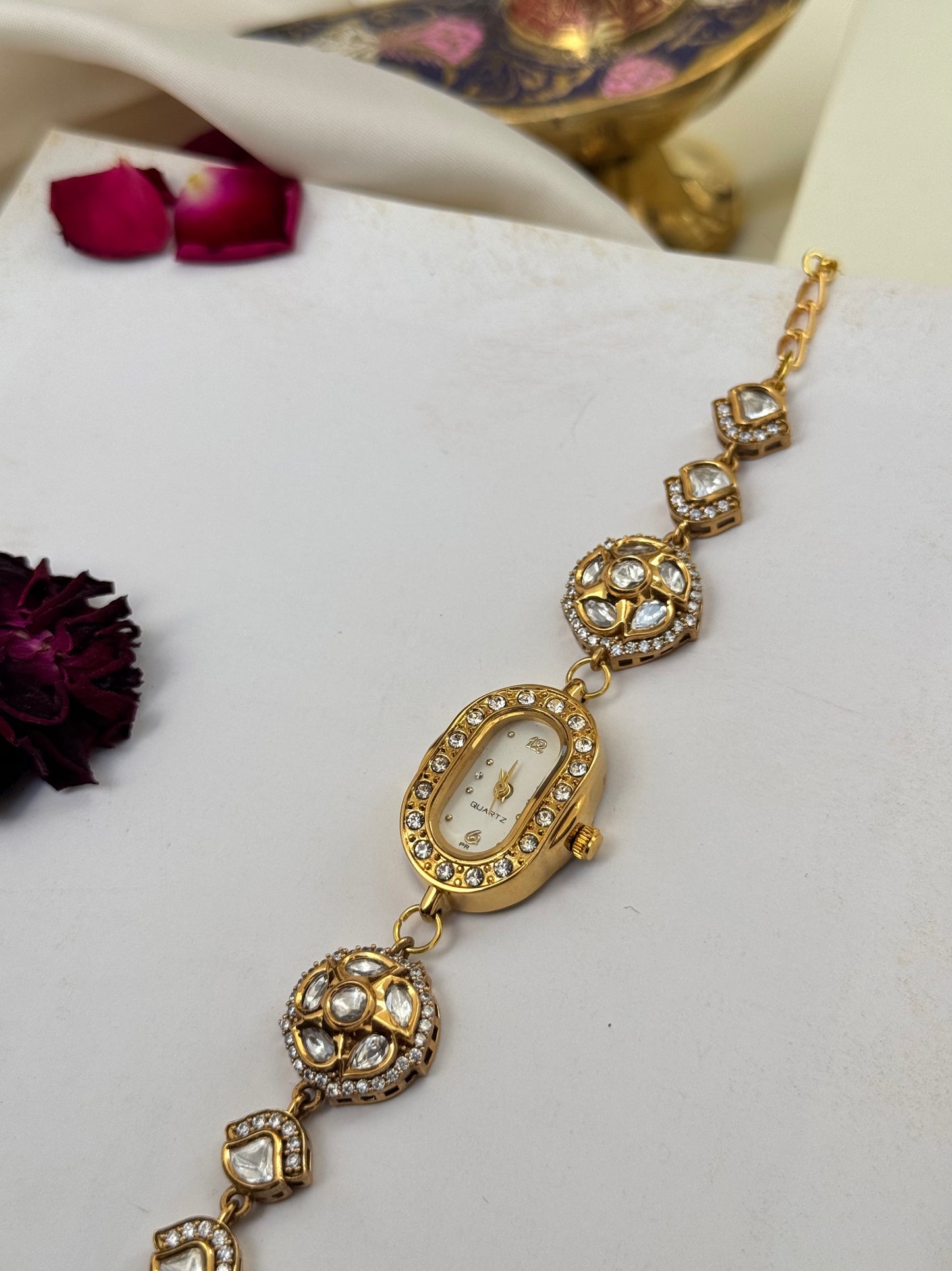 Starry Florals Wrist Watch