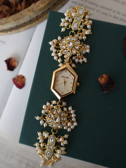 Jane Kundan Wrist Watch