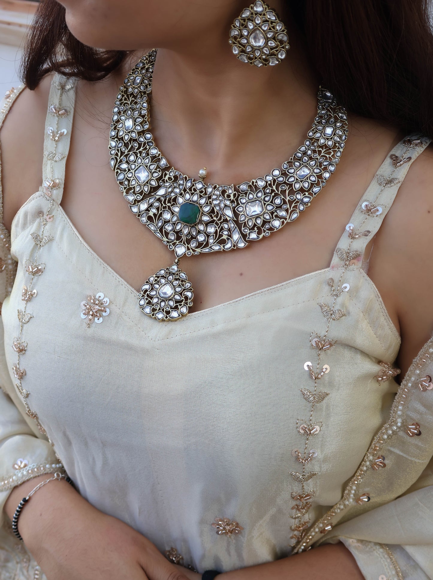 Vyas Kundan Necklace Set