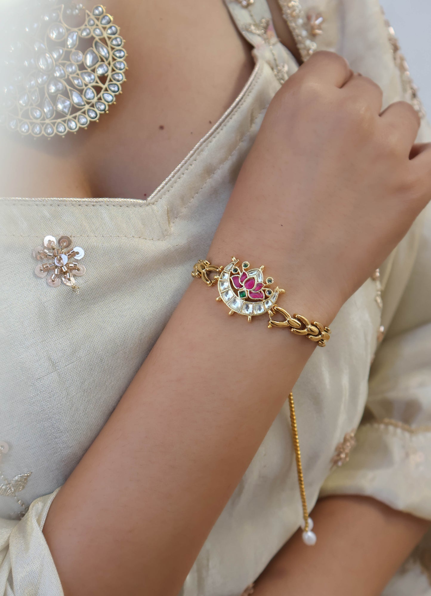 Kamya Lotus Bracelet