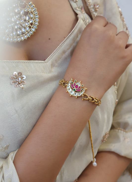 Kamya Lotus Bracelet