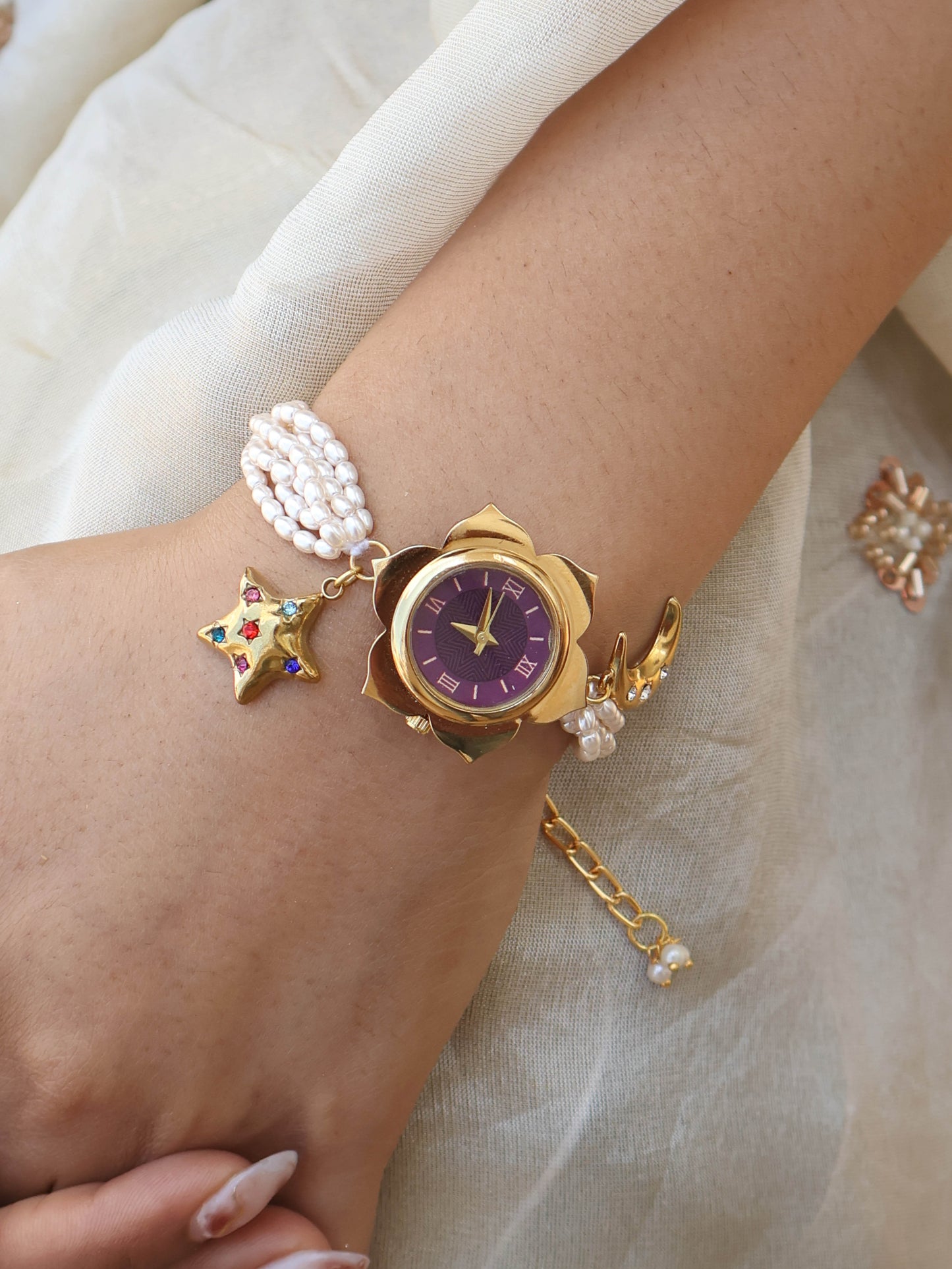 Tisha Charms Wrist Watch