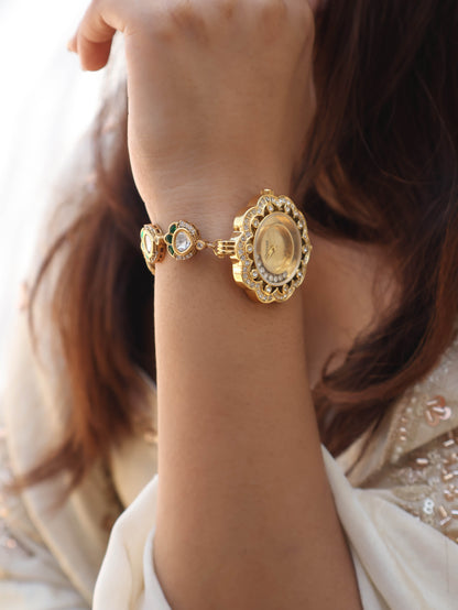 Faiz Polki Wrist Watch