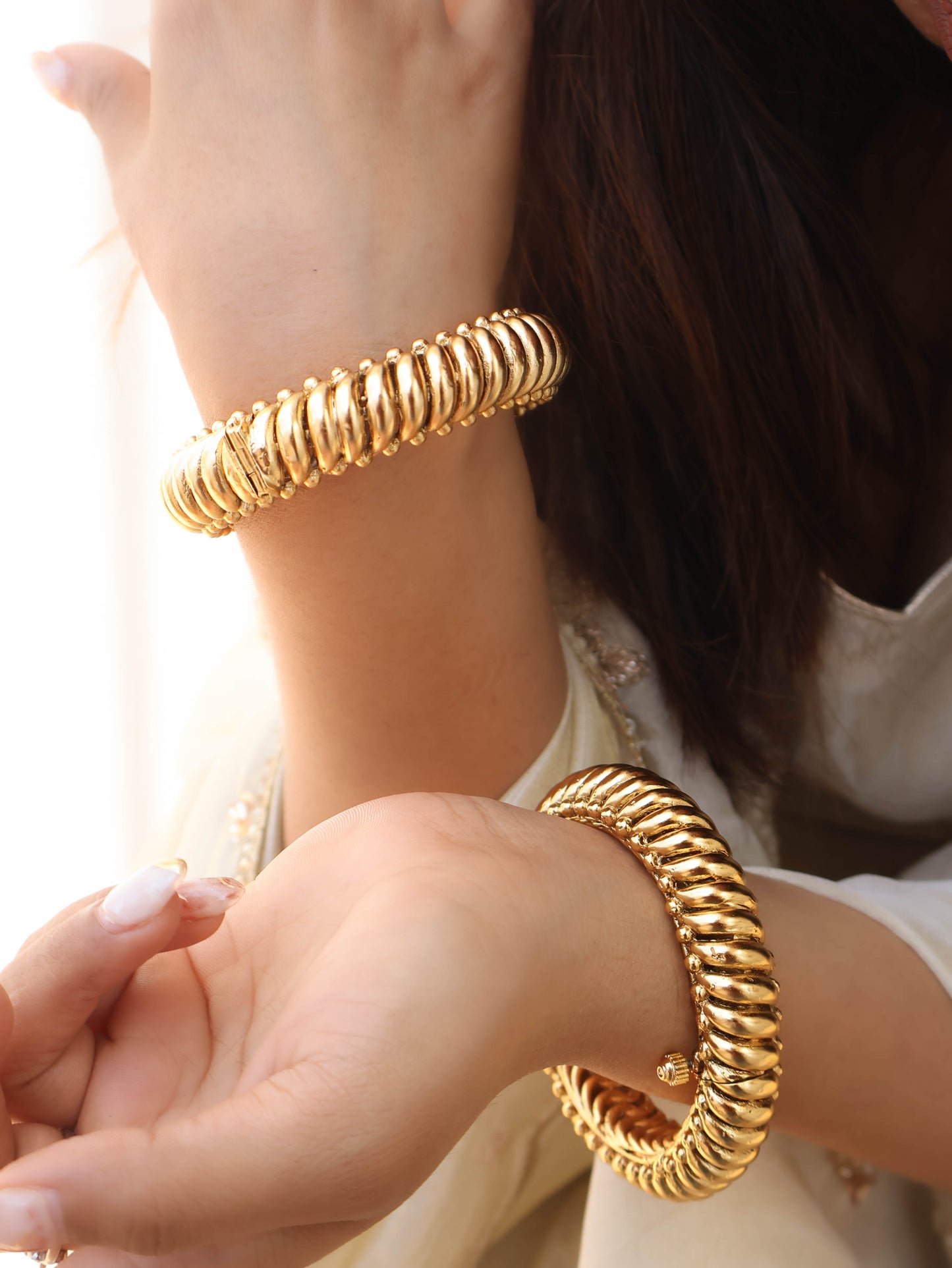 Qara Bangle - Pair of 2