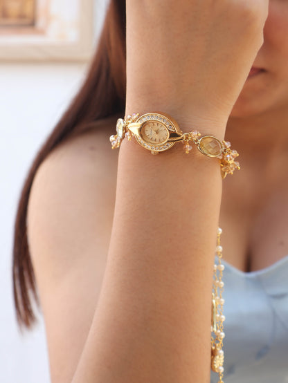 Darya Charms Wrist Watch with Detachable Hangings