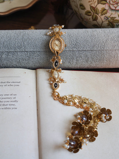 Sun Rays Wrist Watch with Detachable Hangings