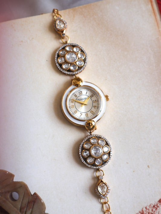 Fiona Polkis Pearl Wrist Watch