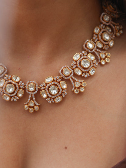 Onisha Polki Necklace Set