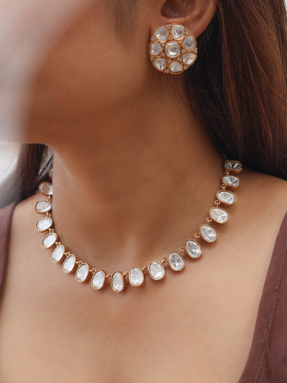 Imada Polki Necklace Set