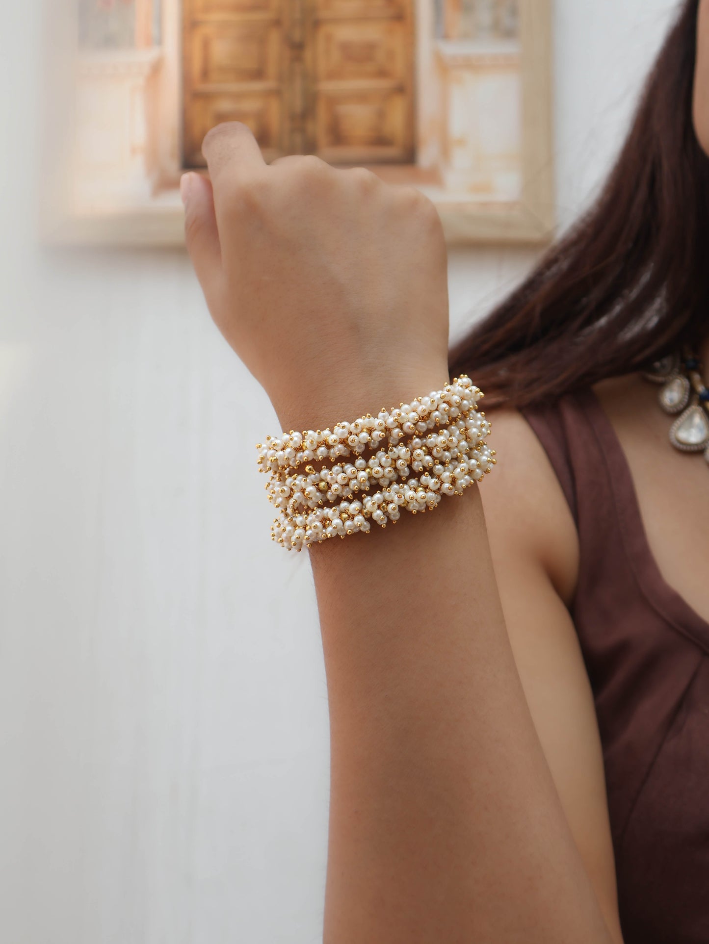 Prisha Pearl Bracelet