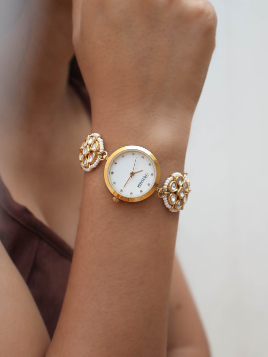 Demz Kundan Wrist Watch