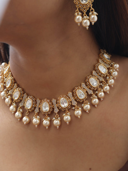 Palki Polki Necklace Set