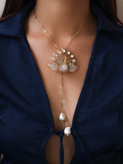 Peacock Brooch/Necklace