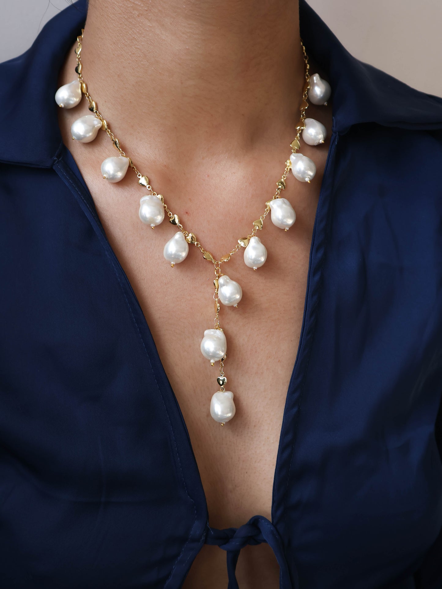 Miska Pearl Necklace