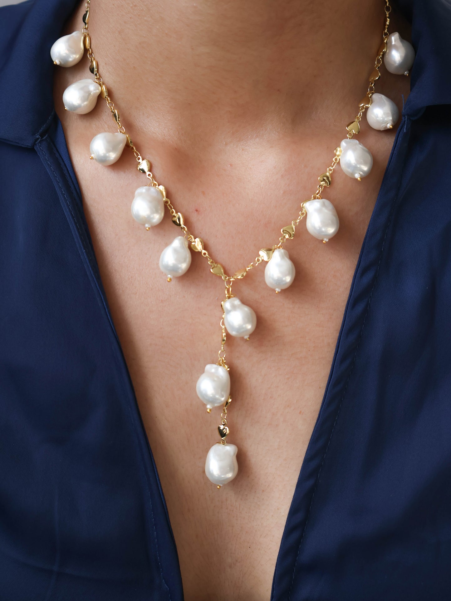 Miska Pearl Necklace