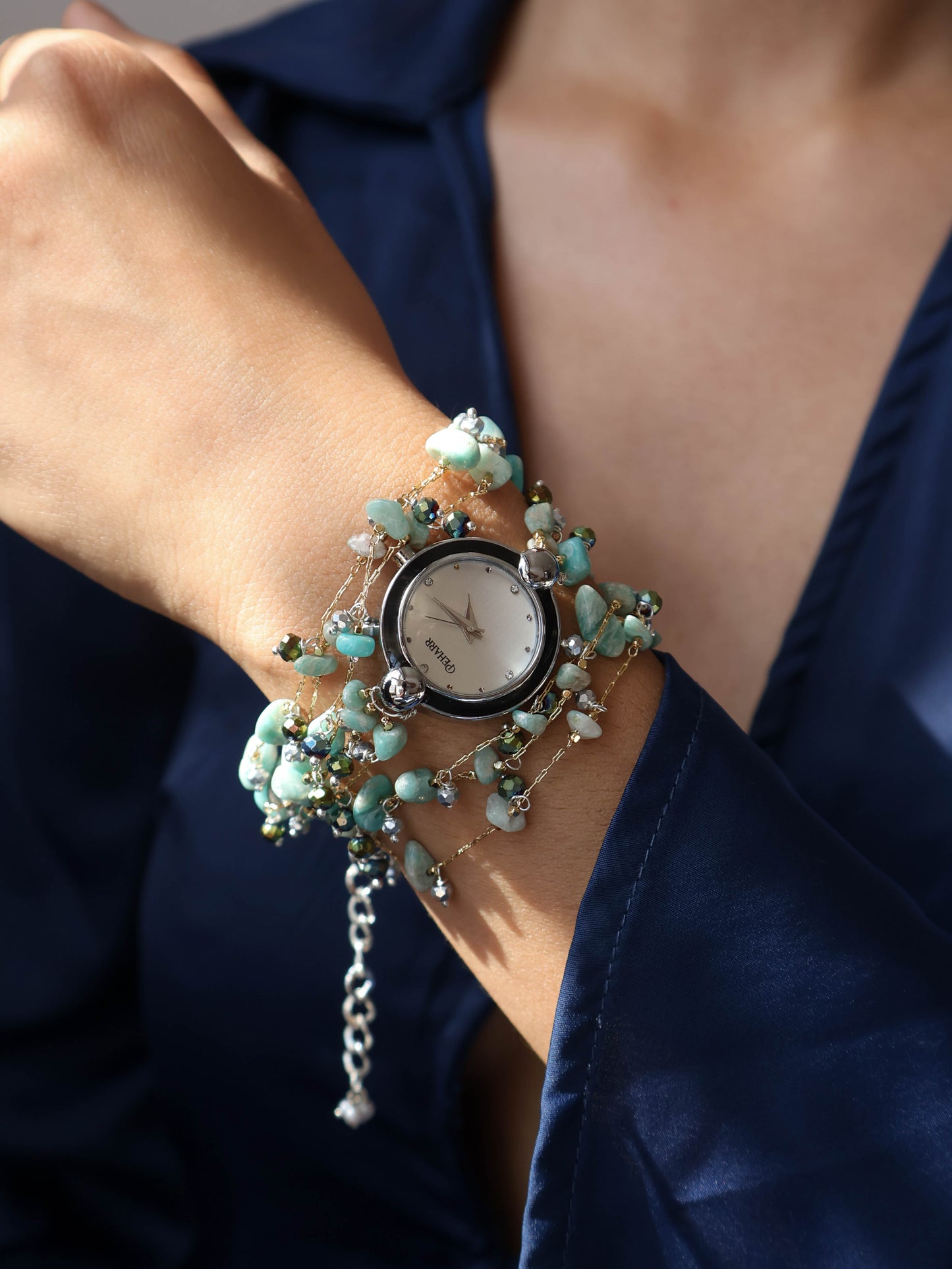 Pleasure Turquoise Wrap Wrist Watch