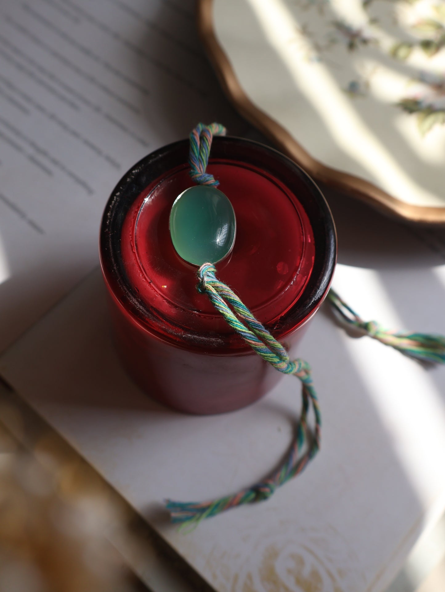 Aqua Swirl Rakhi
