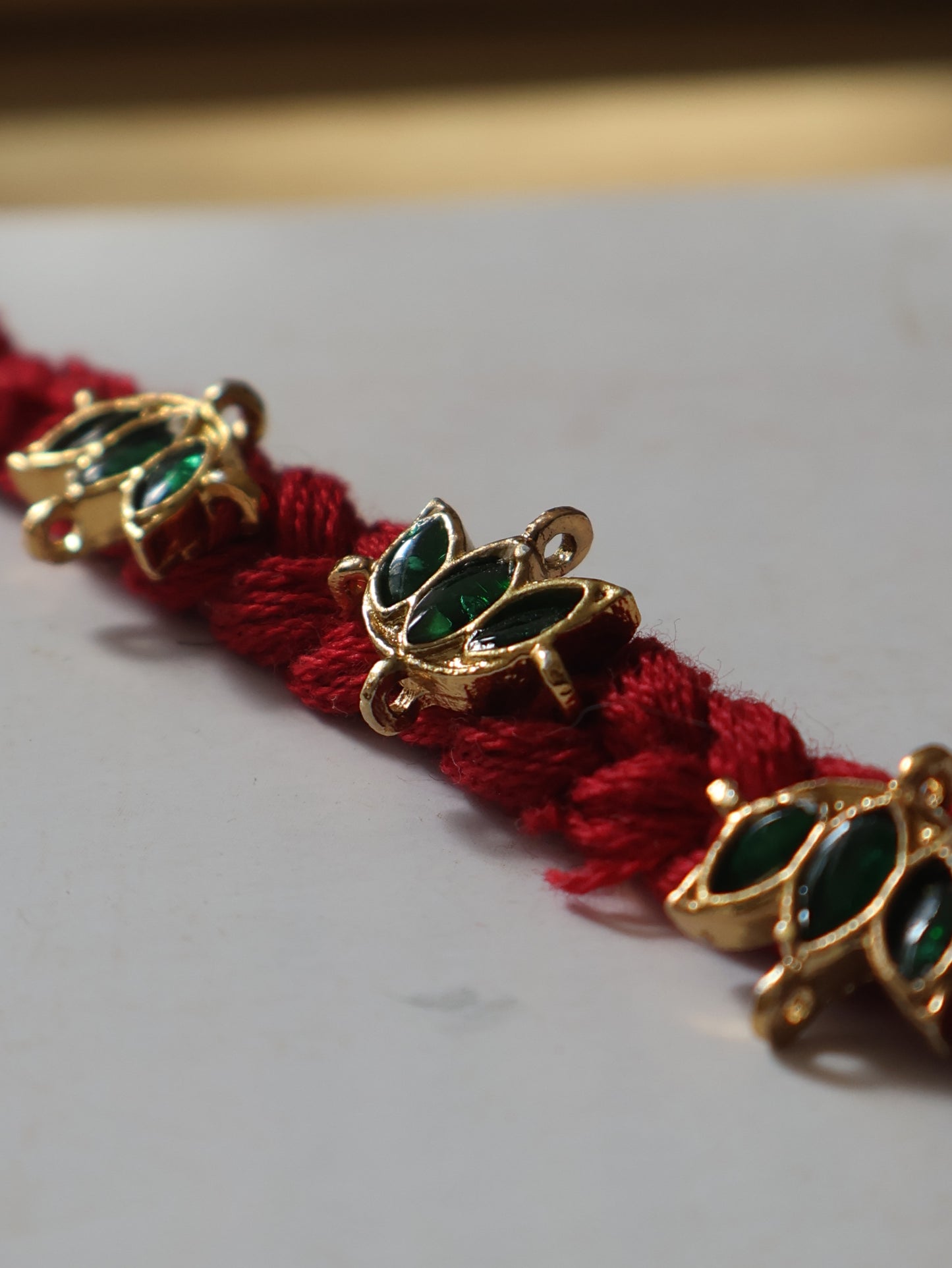 Phool Red Rakhi