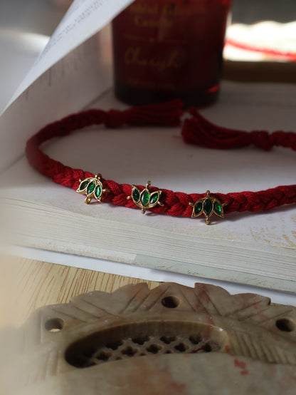 Phool Red Rakhi