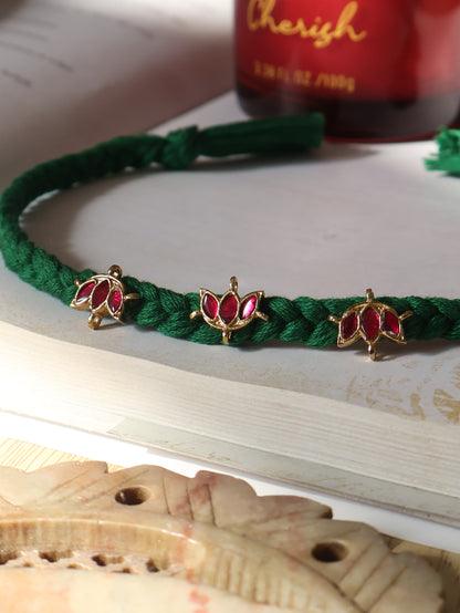 Phool Green Rakhi