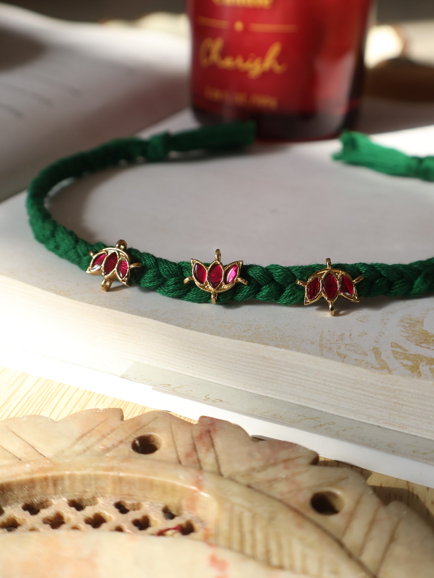 Phool Green Rakhi