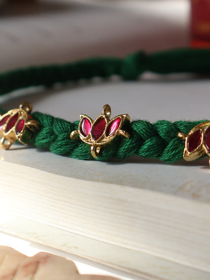 Phool Green Rakhi