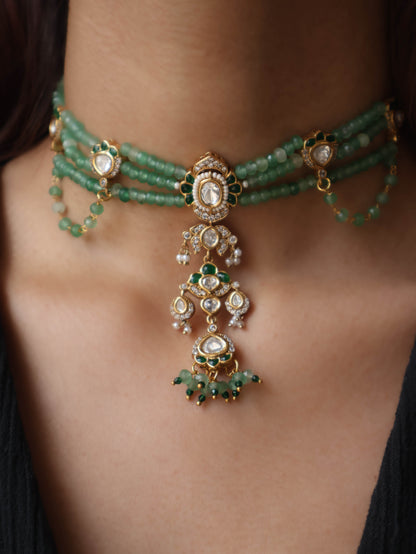 Penny Green Polki Choker Necklace