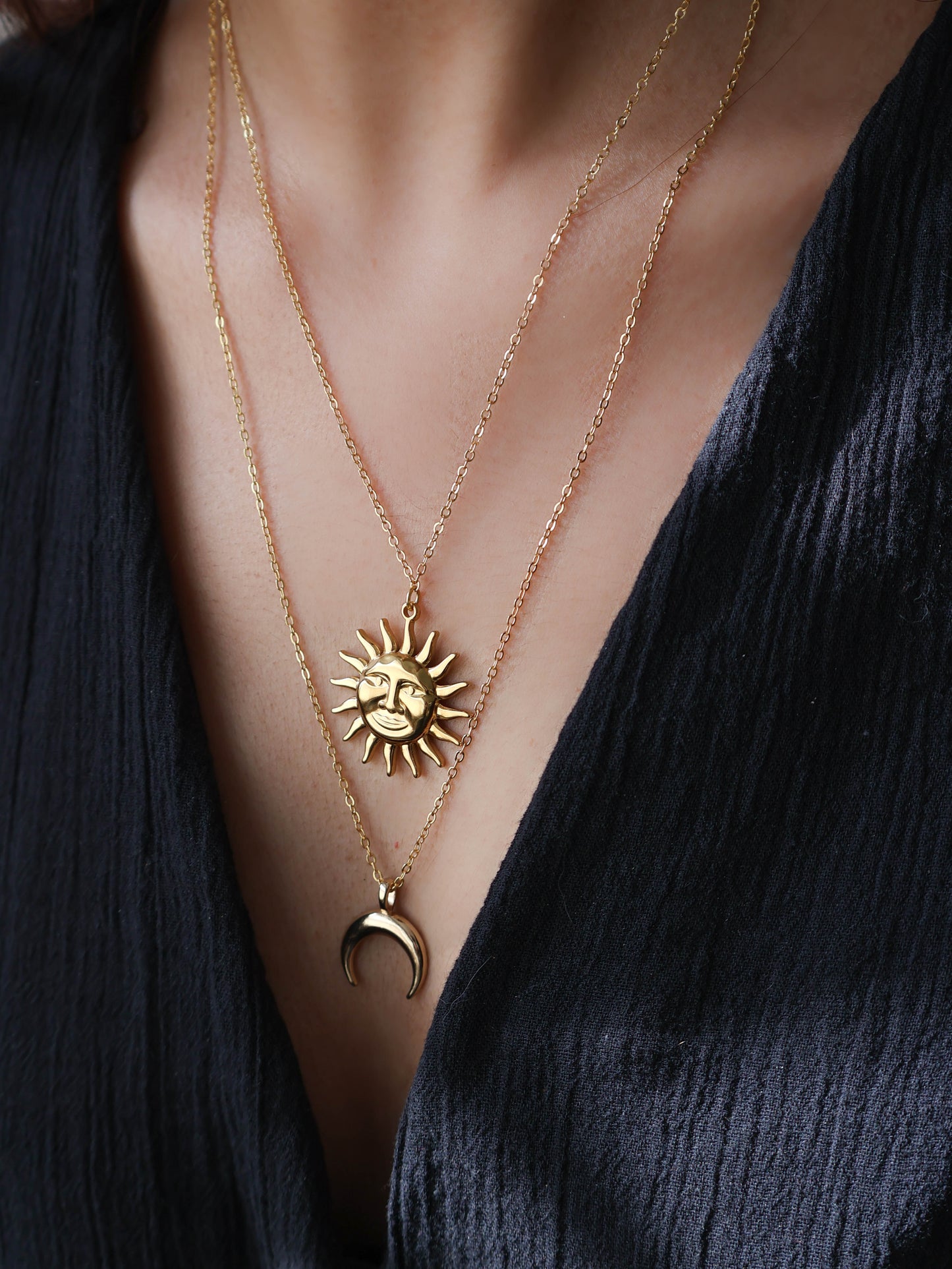 Grande Layered Pendant Necklace
