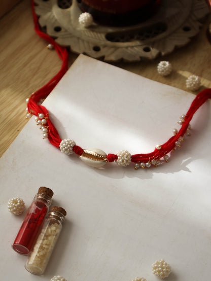 Samudra Red Rakhi