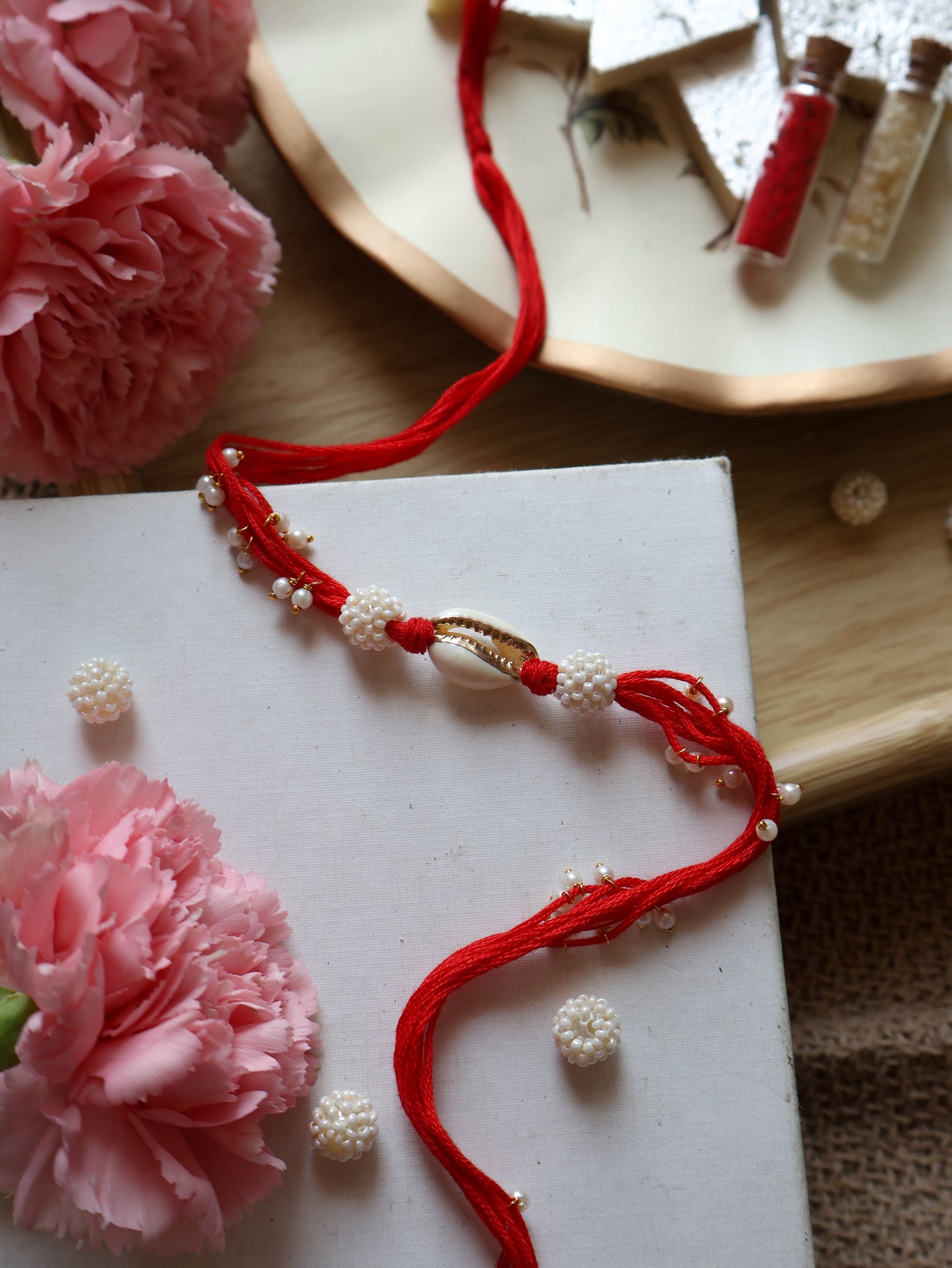Samudra Red Rakhi