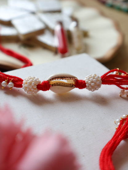 Samudra Red Rakhi